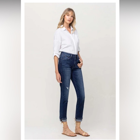 Flying Monkey High-Rise Boyfriend Jeans - Picture 5 of 11